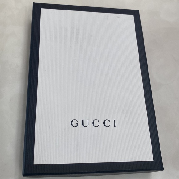 (CFL) Gucci Black Coated Canvas L'Aveugle Par Amour iPhone 7 Case, New in Box